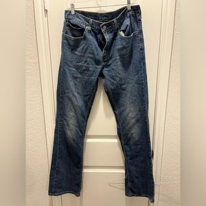 Men’s Levi Jeans Bootcut 527 34x34 Stretchy